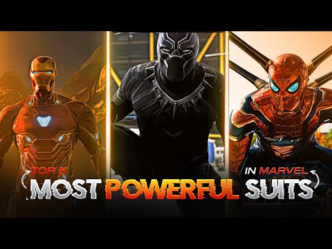 Top 5 Most Powerful Suits In Marvel | Syzo90s