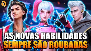 O FREE FIRE TÁ FICANDO MALUCO BOTANDO ESSAS HABILIDADES NO JOGO!!!