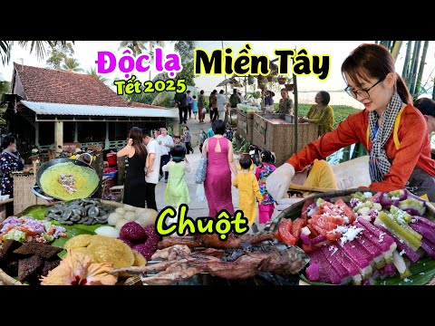 Xuất hiện chợ quê ĐẸP NHẤT Miền Tây - Ngon độc lạ siêu rẻ ở Tân Thuận Tây Đồng Tháp