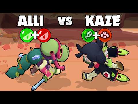 ALLI vs KAZE⭐ Brawl Stars