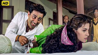 जूही चावला को किया सनी देओल ने Kidnap| जूही चावला | अर्जुन पंडित मूवी एक्शन सीन्स