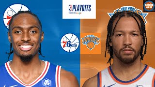 🚨 LIVE! Philadelphia 76ers @ New York Knicks | NBA Eastern Conference Semifinals Game 1