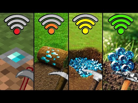 MINECRAFT pero con DIFERENTES Wi-Fi 😱