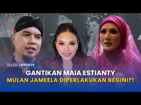 mulan jameela sampai malu begini?! perlakuan al ghazali dan ahmad dhani disoroti saat ngunduh mantu