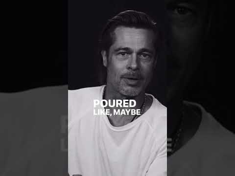 BRAD PITT almost got FIRED for AD-LIBBING in a MOVIE #shorts
