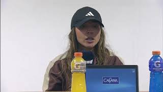Rueda de prensa de Millonarios femenino tras su partido con América