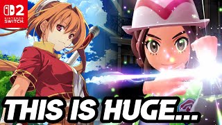 Nintendo Switch 2 BIG Pokemon Legends ZA & Trails in the Sky Updates!