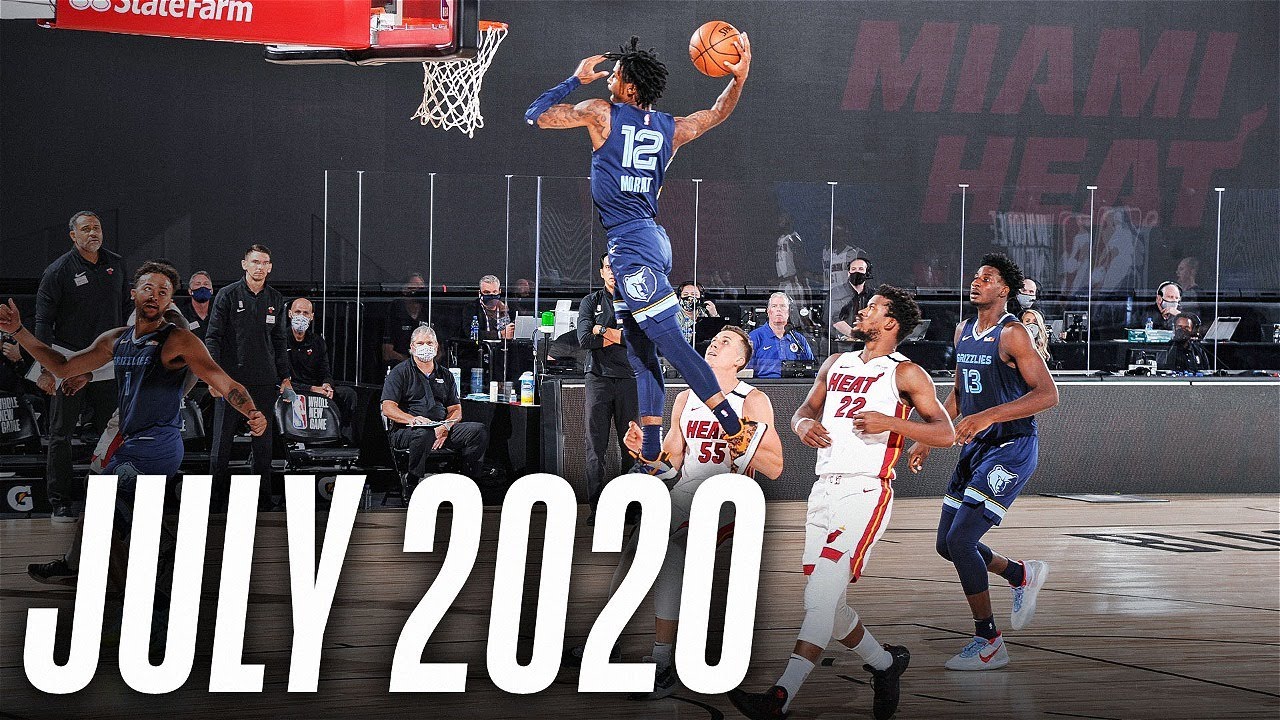 The Most EXCITING Plays From The 2020 NBA Scrimmages 👀￼