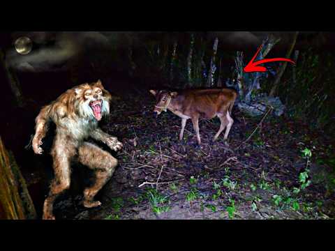 O LOBISOMEM QUASE DEVOROU ESSE BEZERRO EM PLENA LUA CHEIA! 🐺🌕