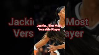 Is Jackie's Versatility Making Her Impossible to Guard?🔥#wnbaplayoffs