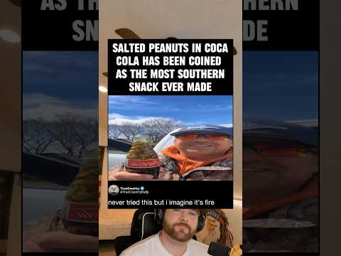 Salted peanuts in Cocacola has been coined as the most southern snack ever made