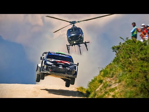 Best of WRC Helicopter Action 2024 | Raw Footage