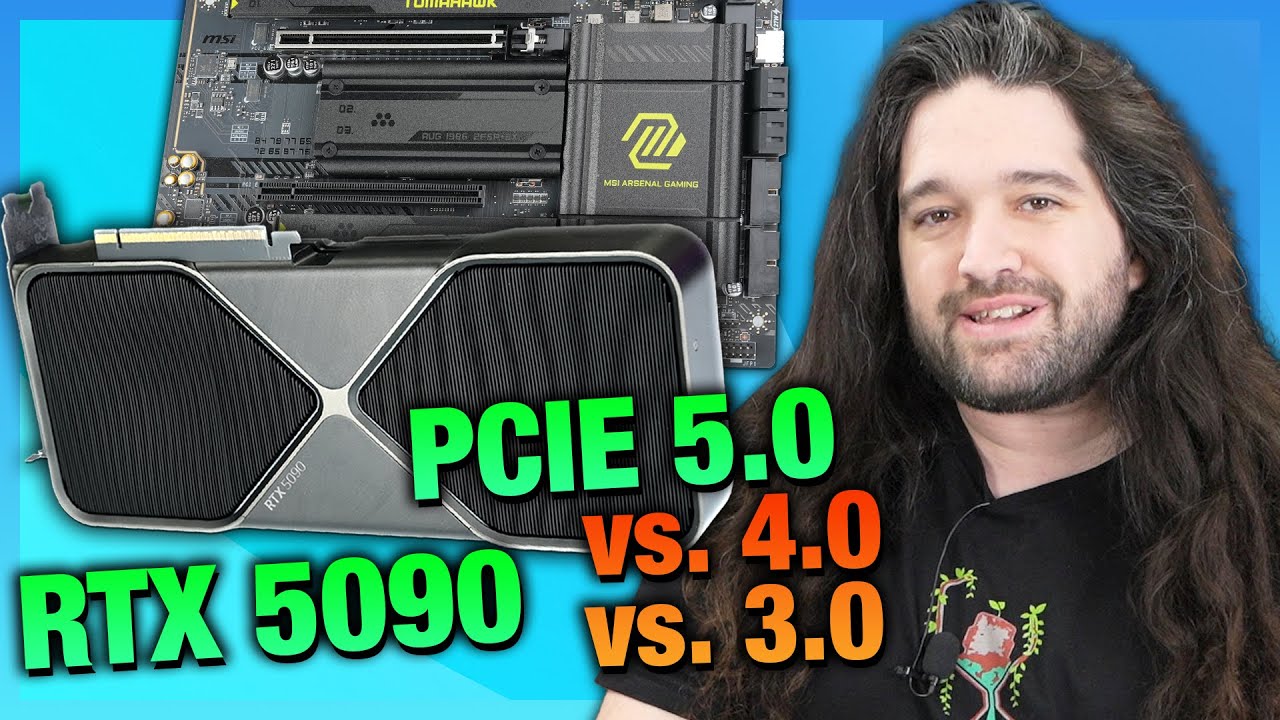 NVIDIA RTX 5090 PCIe 5.0 vs. 4.0 vs. 3.0 x16 Scaling Benchmarks