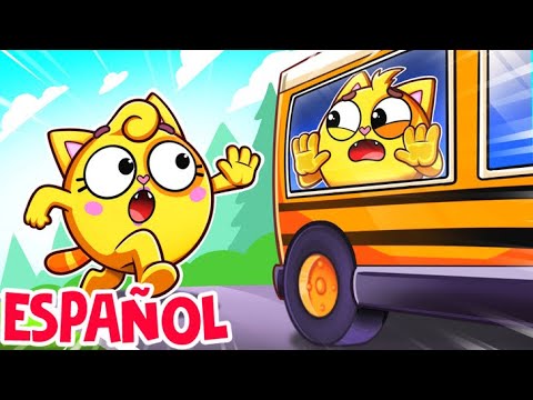 Cuidado en la Canción del Autobús 🚌 | Canciones para Niños 🐱🐨🐰🦁 y Rimas Infantiles por Baby Zoo