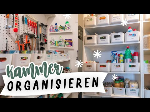 Vorratskammer / Abstellkammer organisieren und einrichten mit IKEA und Amazon Produkten