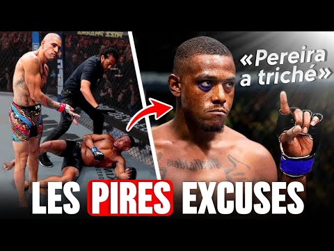 Les MAUVAIS PERDANTS du MMA ▶ 8 Excuses LUNAIRES après une Défaite !