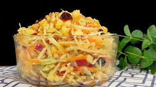 Kapusta + Jabłko + Żurawina = REWELACJA! Ten Przepis Cię Zaskoczy!