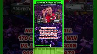 🎯 NATHAN ASPINALL BIG FISH TO WIN MATCH | 2026 WORLD DARTS CHAMPIONSHIP RND1 #pdc #dartschampionship