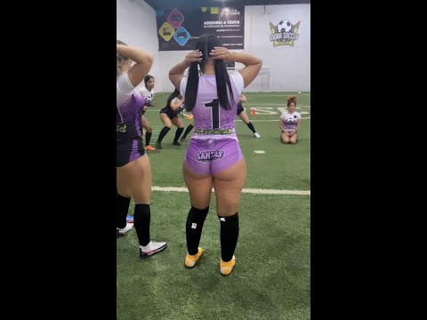 ENTRENAMIENTO DE SANTAS⚽️💜