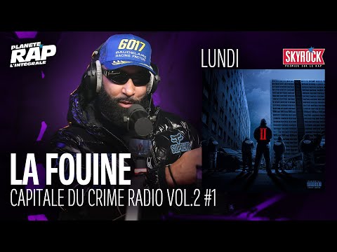 #PlanèteRap La Fouine "Capitale Du Crime Radio Vol.2" avec Guizmo, Timar... & Fred Musa ! (1-5)