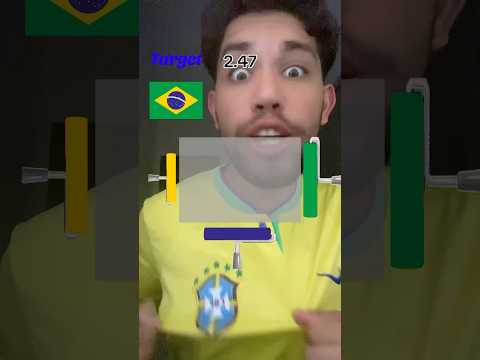 JOGO DA BANDEIRA IMPOSSÍVEL 😱🇧🇷 #shorts