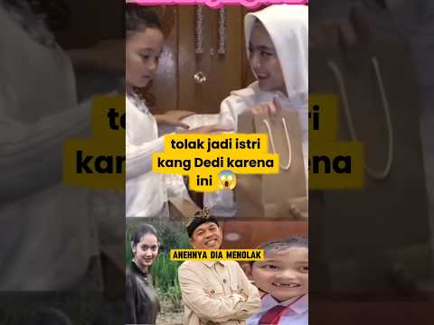 kang Dedi ditolak lagi karena ini,kang Dedi Mulyadi.