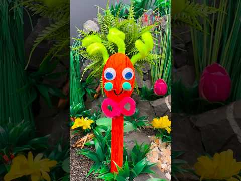 DIY Wood Toys Spoon Peppa Pig Craft for Kids | Easy & Fun Crafting! 🐷🛠️ #diy #craft #craftyfun #kids