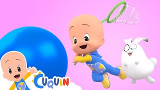 Blue ball chase | Learn with Cuquin