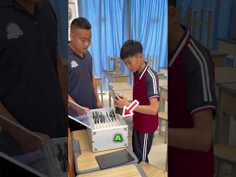 A caixa escolar que acaba com o vício em celular!