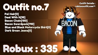 100 TYPES OF BACON HAIR ON ROBLOX
