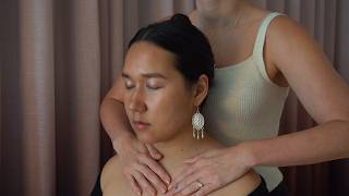 ASMR with SEMIDE 💕 Hair Play, Oil Massage & Healing Relaxation (Whisper)