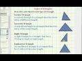 Triangle Properties and Classifications