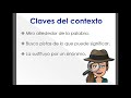 Comprensión de Claves del Contexto