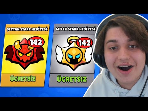 GÜNCELLEME 📣 HERKESE ÜCRETSİZ 284 MELEK & ŞEYTAN STARR HEDİYESİ! Brawl Stars