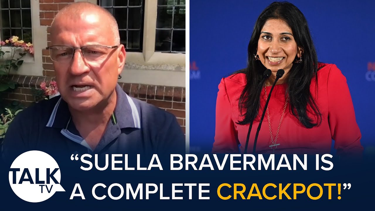 “She’s Bonkers!” Chris Daw Hits Out At Suella Braverman For Rwanda Policy Spending