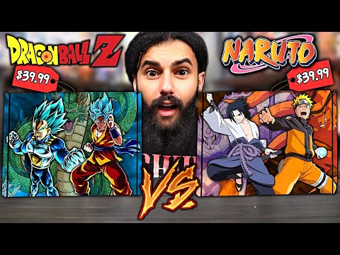 Dragon Ball Vs Naruto Mystery Box Challenge!!