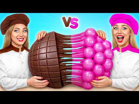 Bubble Gum vs Chocolate Food Challenge | Funny Food Recipes by Multi DO Challenge