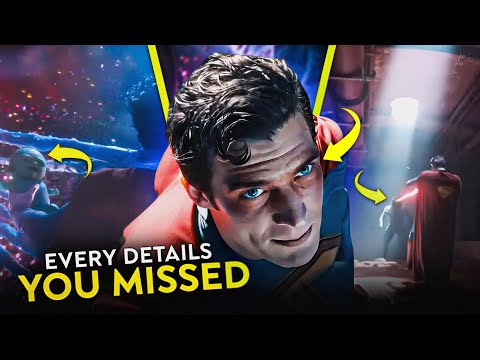 I watched Superman Final Trailer on 0.25x speed and I Found 10 Amazing Details | #superman