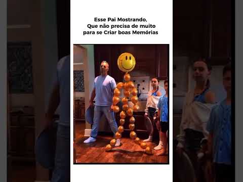 Pai criando boas memórias. #PaiEFilho #BoasMemórias #MomentosEmFamília