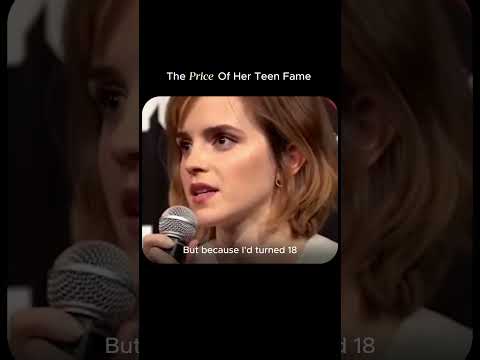 On her 18th birthday, Emma Watson was legally an adult, but still a child to the world.