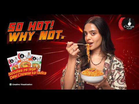 Ching's Instant Noodles. So Hot Why Not! Ye Ishq Nahi Aasaan