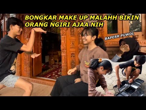 MAUU BAPER BUKA VIDEO INI. BERSIH BERSIH KOTAK MAKE UP MENJELANG PENTAS??
