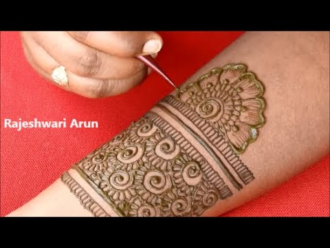 ARUN NAME with MEHNDI ❤️#shorts#mehndi#nameart - YouTube