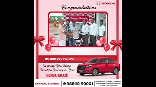 Every Delivery, A New Beginning with Capital Honda! 🌟🚗