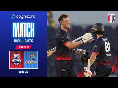 Cognizant Match Highlights | Washington Freedom vs MI New York | Match #5