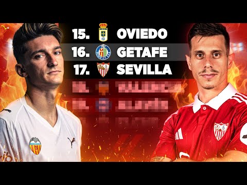 LALIGA 25/26: LOS CANDIDATOS AL DESCENSO