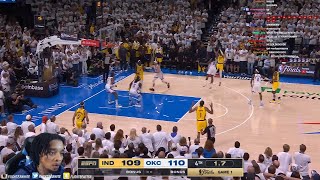 FlightReacts To #4 PACERS at #1 THUNDER | NBA FINALS GAME 1 HIGHLIGHTS June 5, 2025!