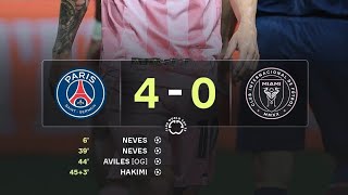 سبب خسارة انتر ميامي من باريس 🔥