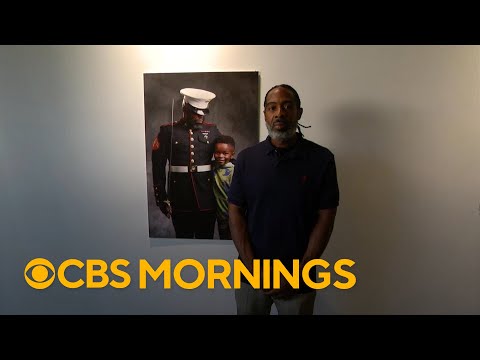 YouTube video thumbnail: Dallas Exhibit Honors African American Veterans Through Powerful Portraits