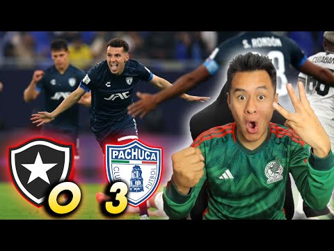 ¡PACHUCA PAPÁ DE CONMEBOL! Reacciones BOTAFOGO 0-3 PACHUCA Copa Intercontinental 2024